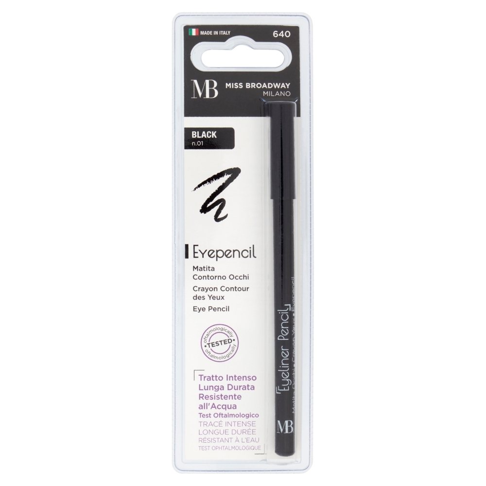 Miss Broadway Eyepencil Matita Contorno Occhi Black n.01